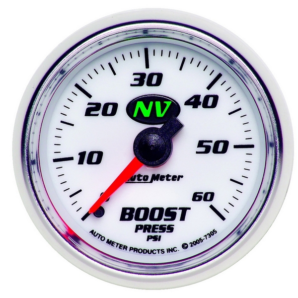 2-1/16" BOOST, 0-60 PSI, NV